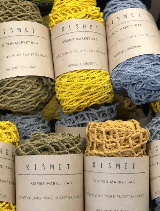Kismet naturally dyed bags
