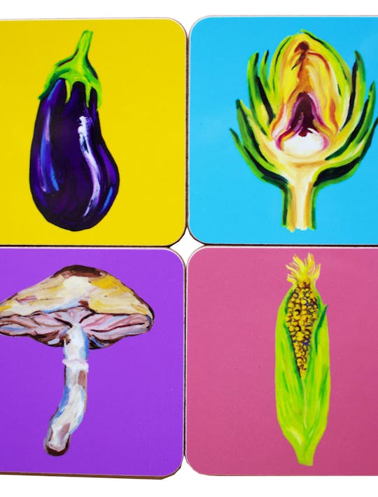 Vegetable coastters