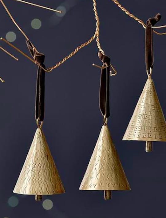 antique brass bells