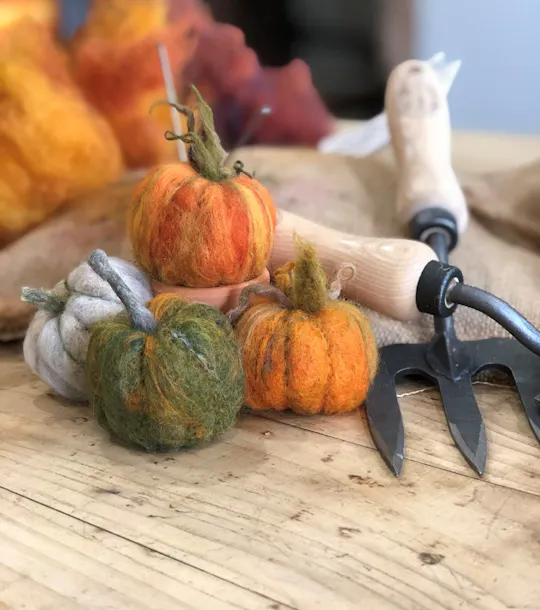 Felt Pumpkin